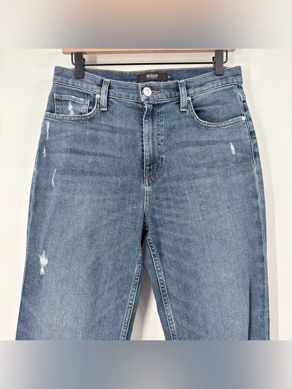Hudson Jeans Remi High-Rise Straight Ankle Jeans